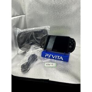 black/ yellow back decal ps vita 2000 w/accessories well protected